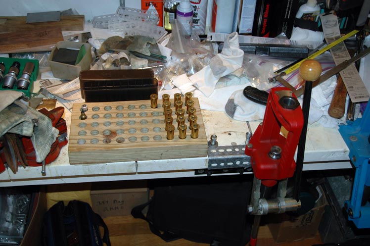.577 BPE cases sized and decapped.